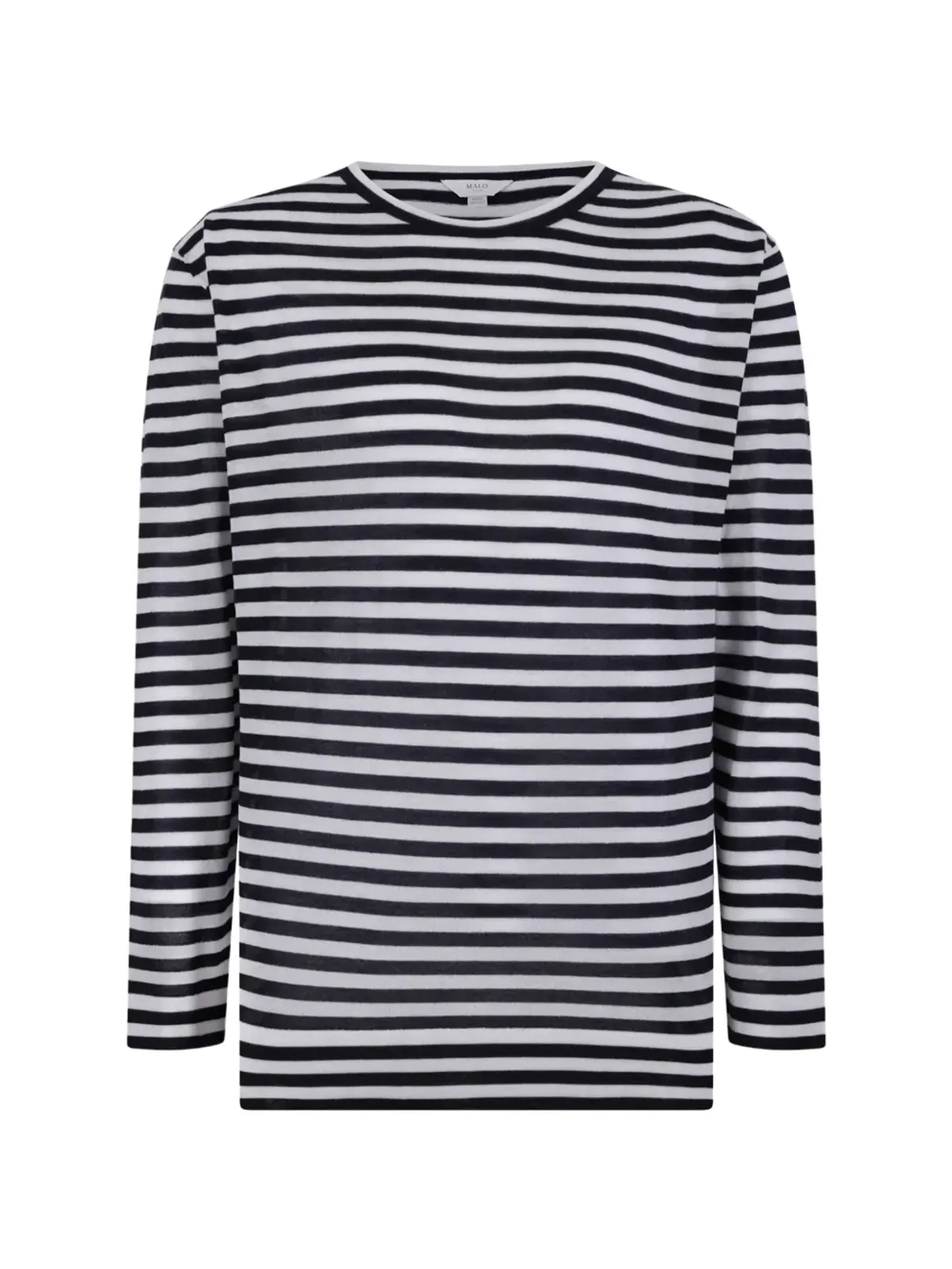 Malo ストライプTシャツ - ブルー - 画像1