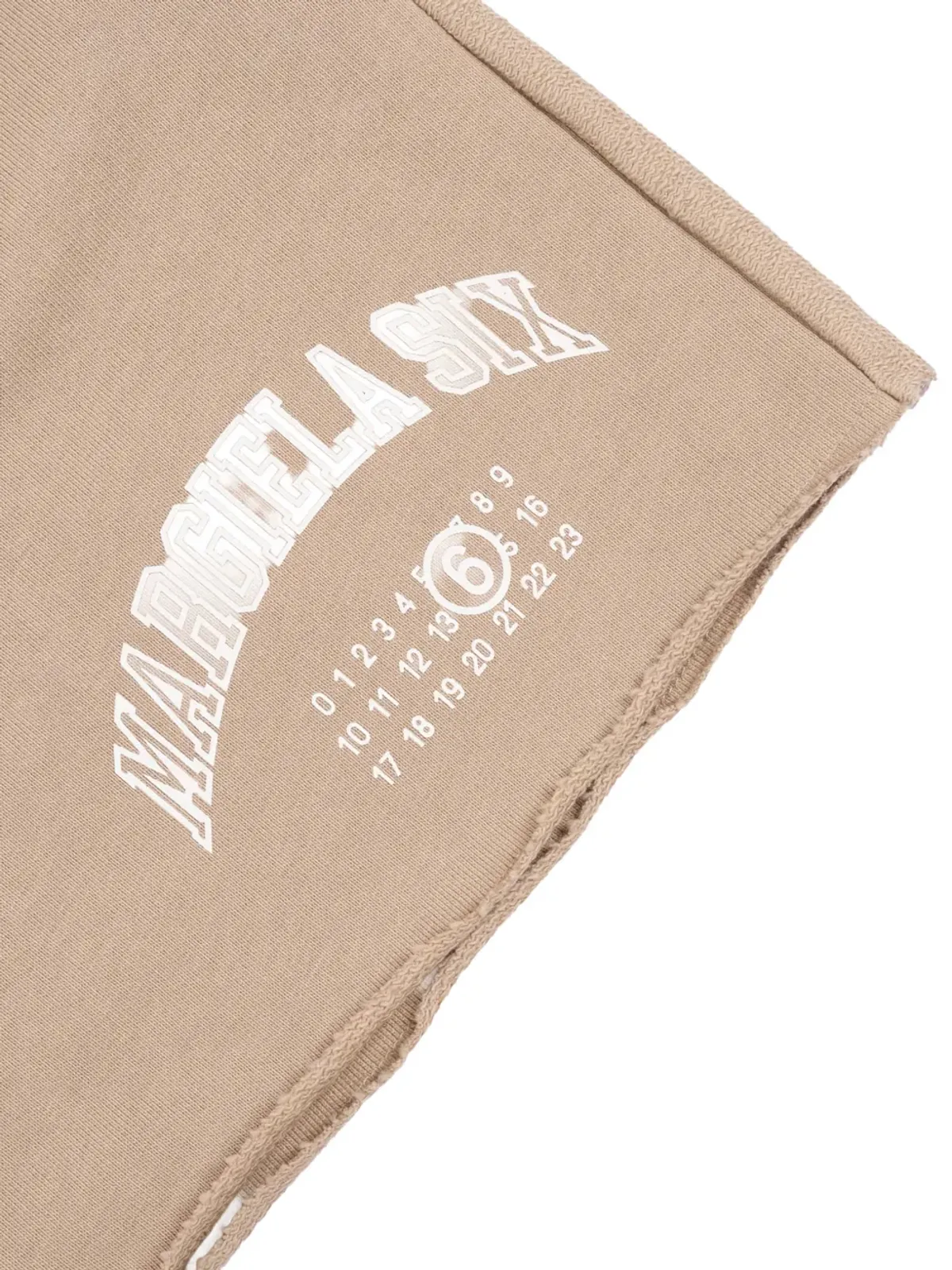 MM6 Maison Margiela Kids ロゴプリントショーツ - 画像3