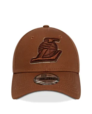 NEW ERA CAP ロサンゼルス・レイカーズ NBA チームアウトライン 9FORTY ベースボールキャップ - サムネイル1