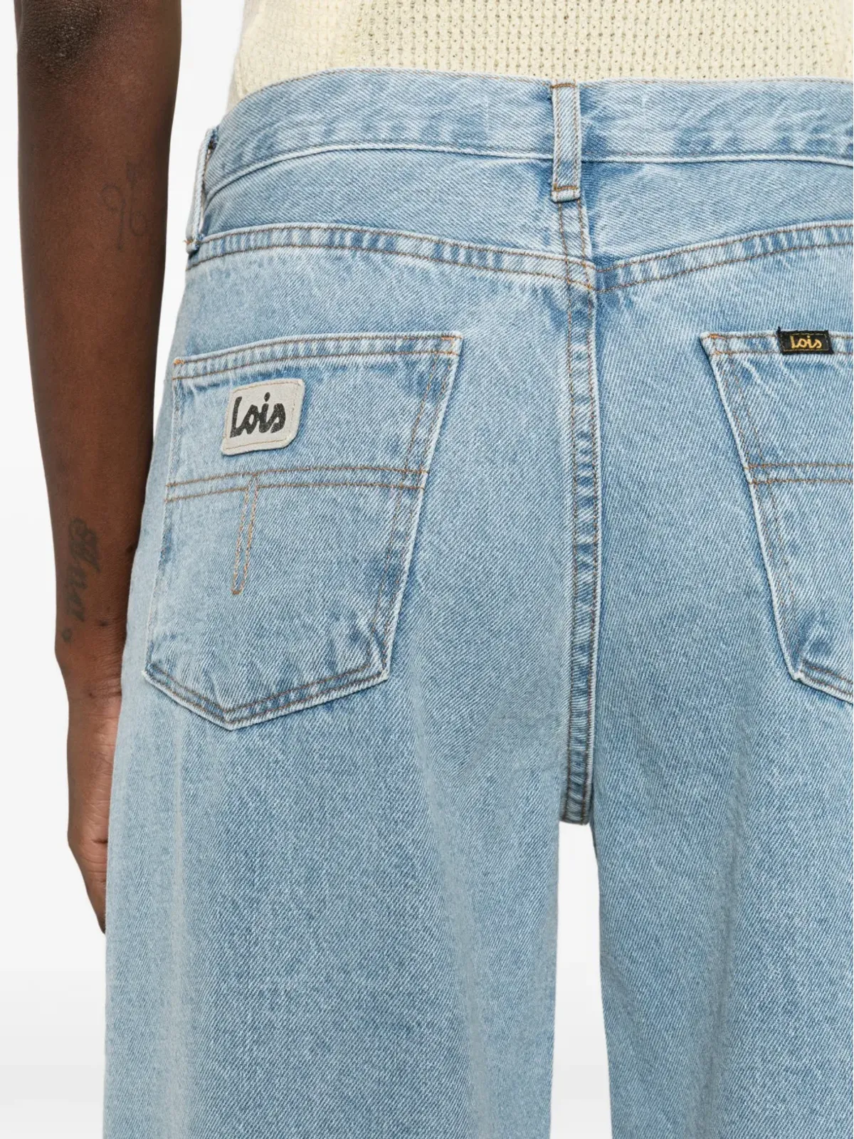 LOIS JEANS スカータールーズジーンズ - 画像5