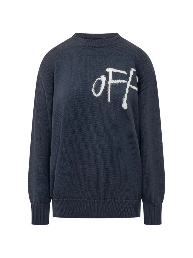 OFF-WHITE Off-White Bookish Shared クルーネックセーターの商品画像