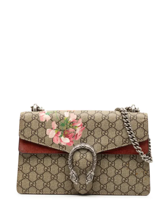 Gucci Pre-Owned Gucci Pre-Owned GG Supreme Blooms ディオニュソス ショルダーバッグの商品画像