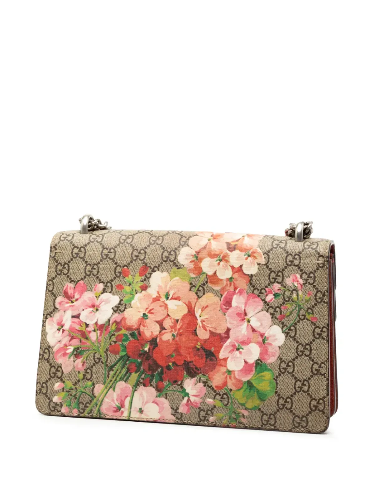Gucci Pre-Owned GG Supreme Blooms ディオニュソス ショルダーバッグ - 画像3