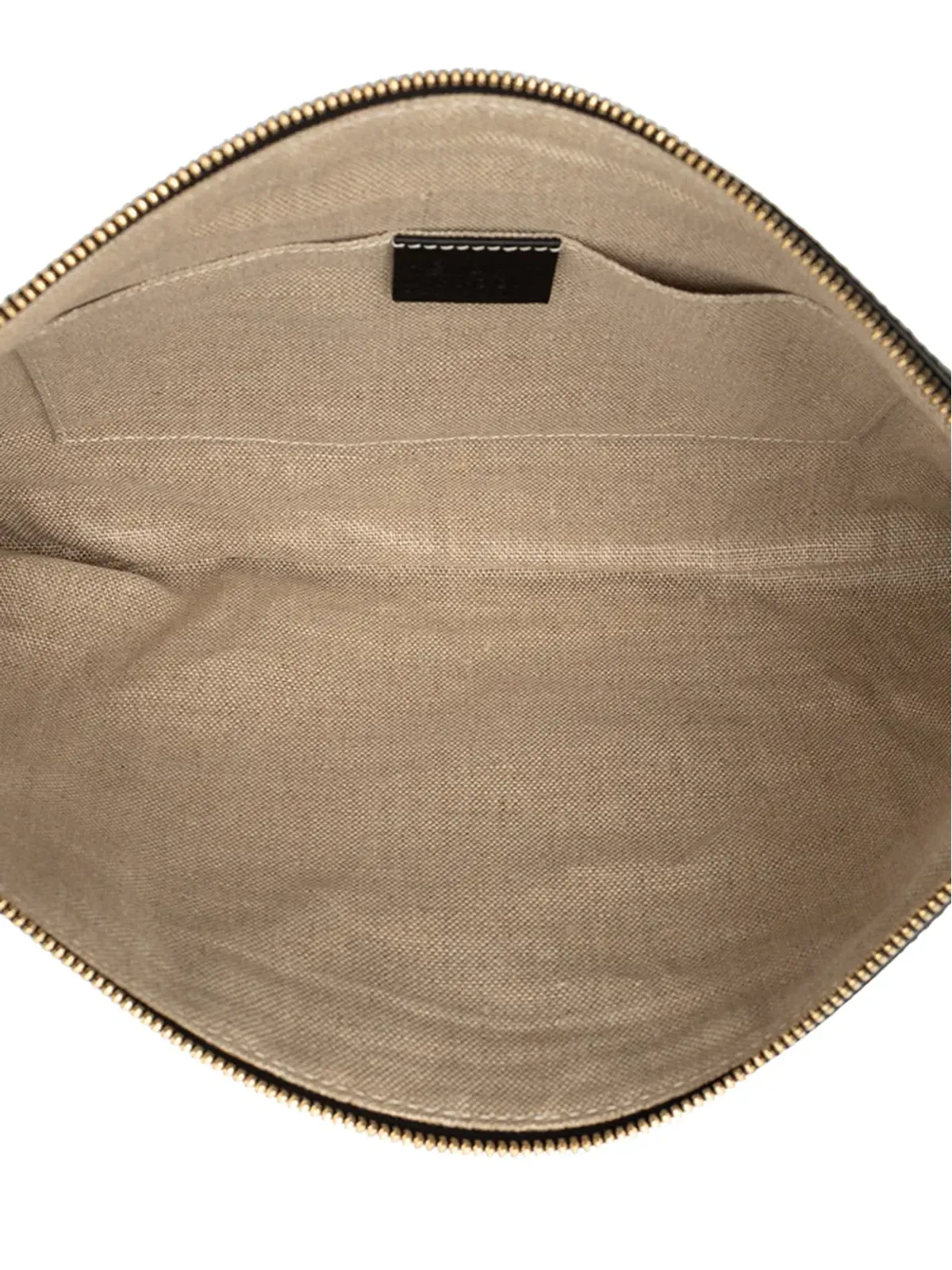Gucci Pre-Owned カーフスキン バンブー タッセル クラッチバッグ - 画像5