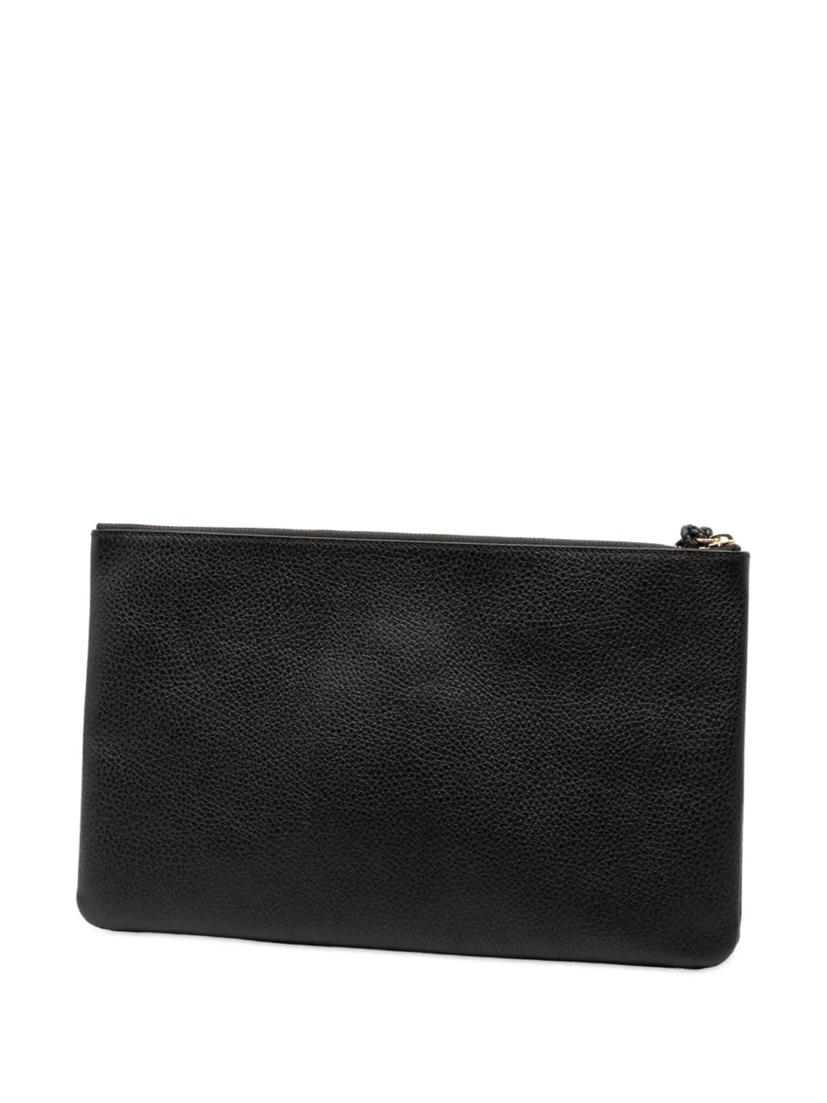 Gucci Pre-Owned カーフスキン バンブー タッセル クラッチバッグ - 画像3