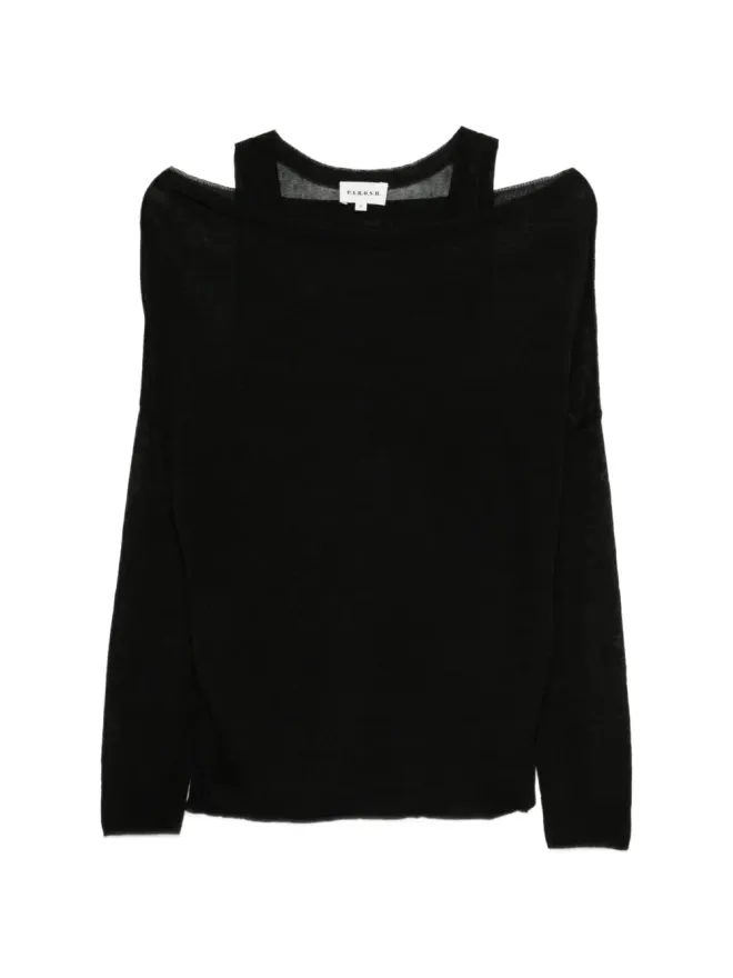 P.A.R.O.S.H. P.A.R.O.S.H. ロングスリーブTシャツ - ブラックの商品画像