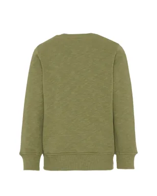 Moschino Kids クルーネック スウェットシャツ - Green - サムネイル2