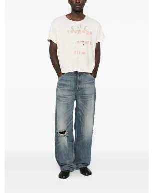 Enfants Riches Déprimés ティーンエイジ・スナフ distressed graphic Tシャツ - サムネイル2