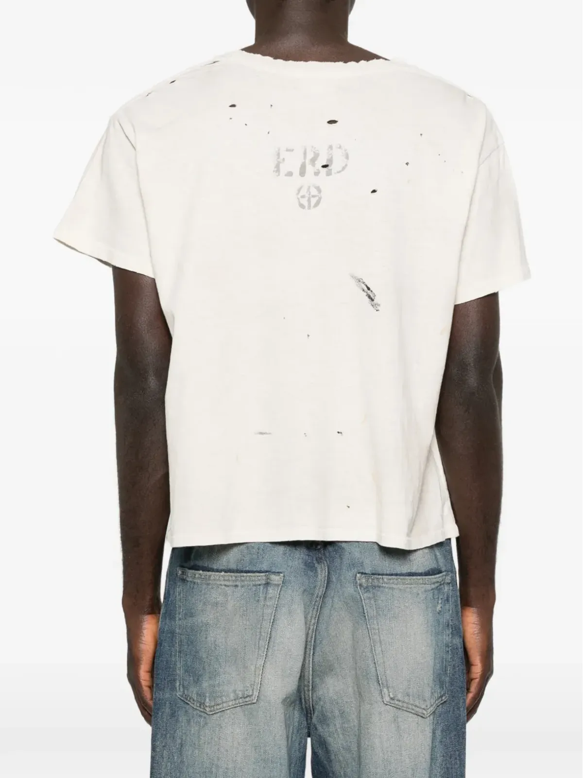 Enfants Riches Déprimés ティーンエイジ・スナフ distressed graphic Tシャツ - 画像4