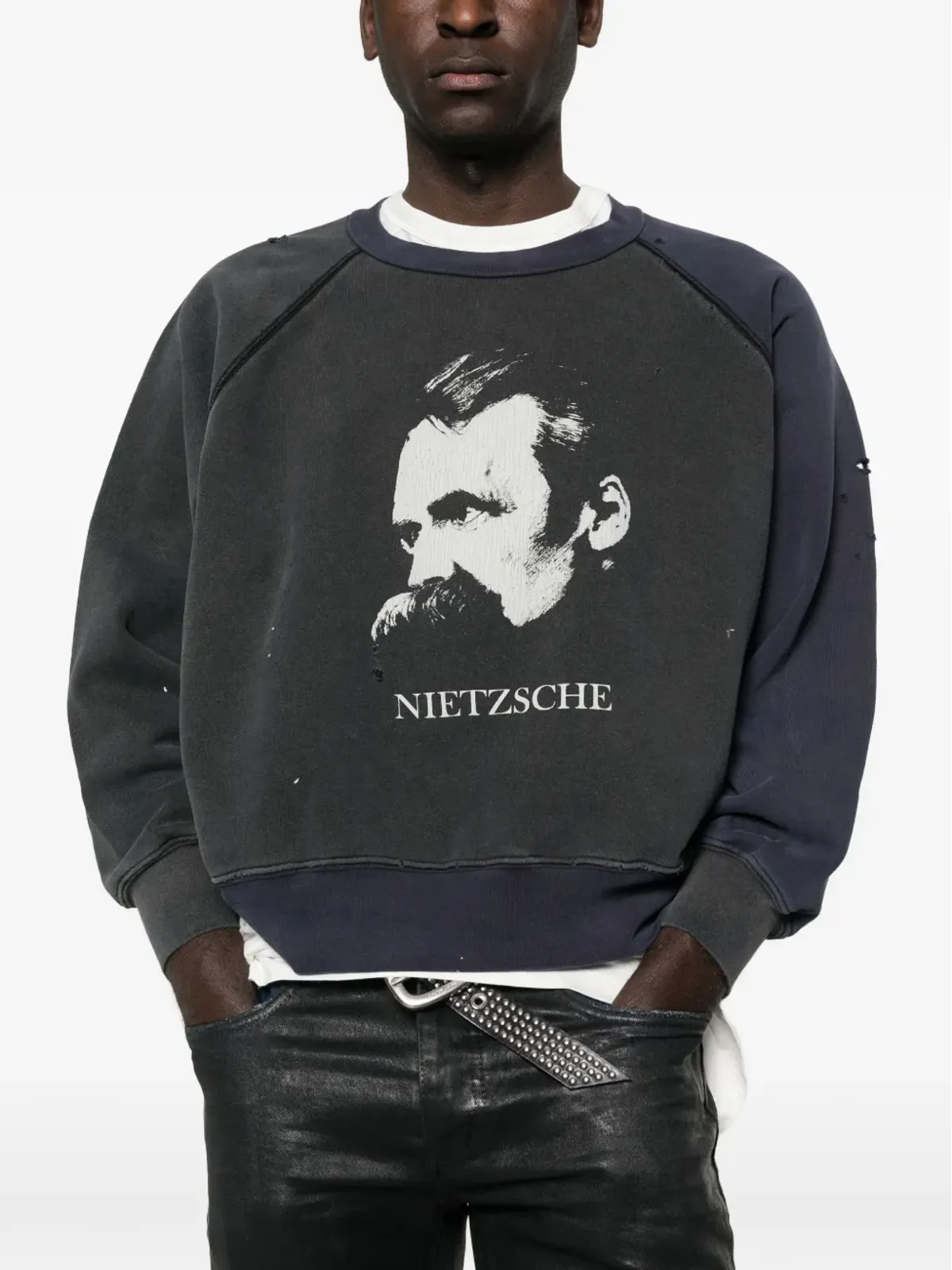 Enfants Riches Déprimés グラフィック ラグラン スウェットシャツ - 画像5