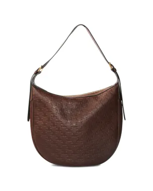 Celine Pre-Owned ヘロワイス モノグラム レザー ショルダーバッグ - サムネイル2