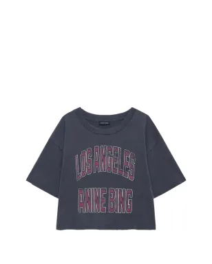 ANINE BING クロップド グラフィック Tシャツ - サムネイル1