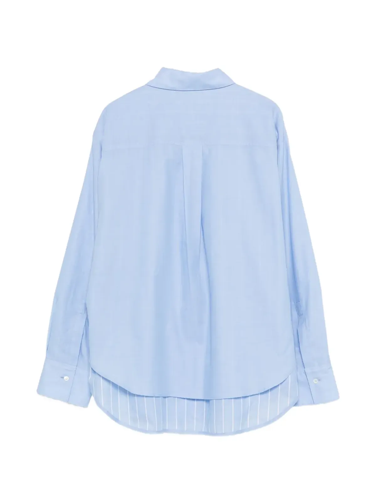 Seventy striped layered shirt - 画像2
