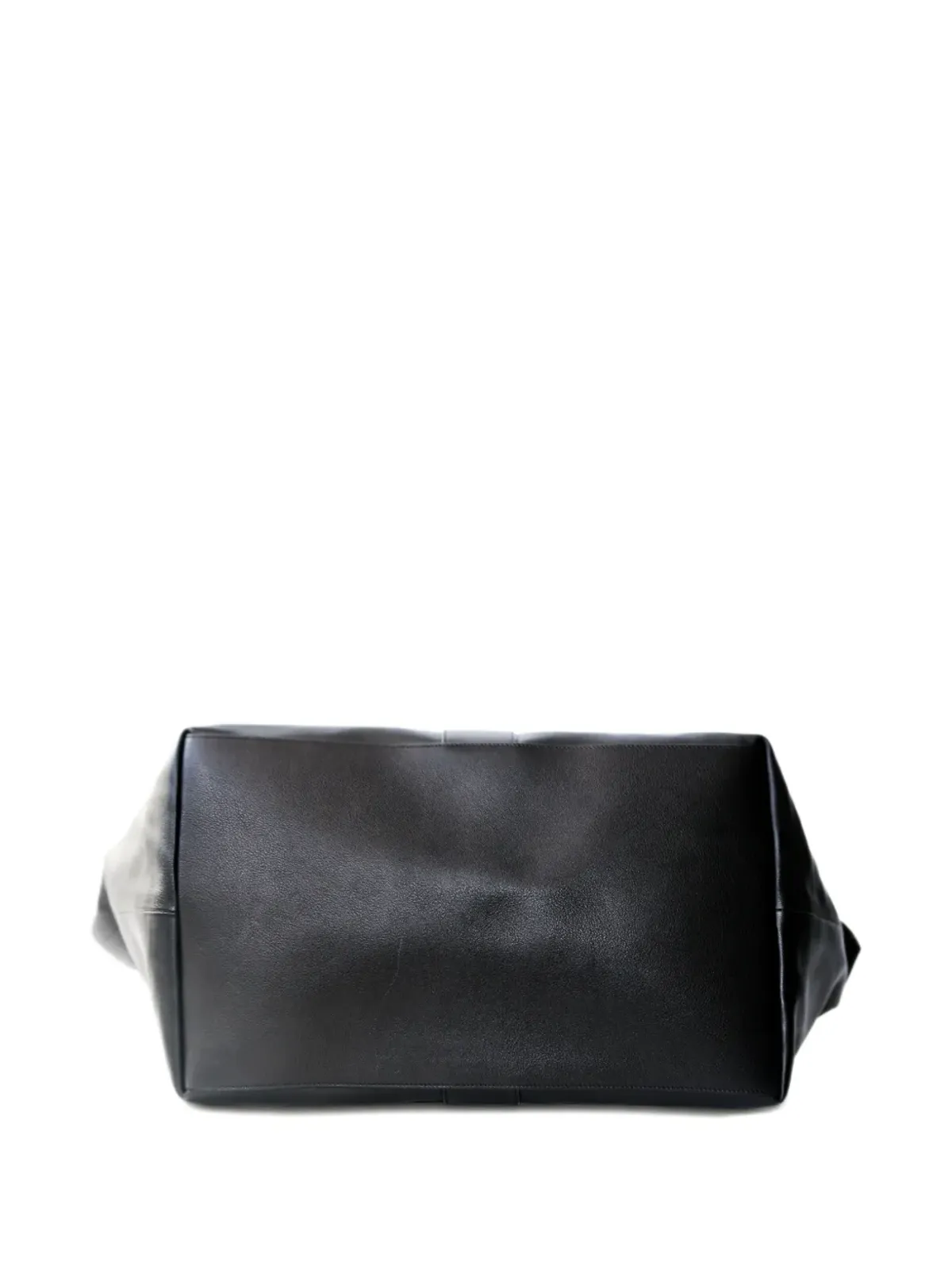 Saint Laurent ビンテージ レザー トートバッグ ブラック - 画像4