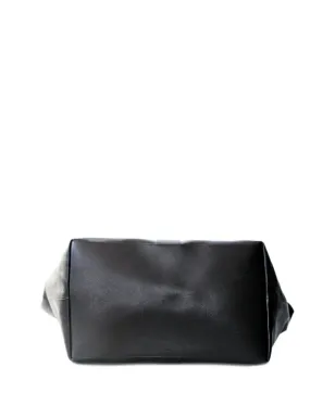 Saint Laurent ビンテージ レザー トートバッグ ブラック - サムネイル4