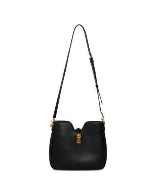 Celine ビンテージ Camille レザー クロスボディバッグ ブラック - サムネイル1