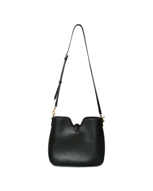 Celine ビンテージ Camille レザー クロスボディバッグ ブラック - サムネイル2