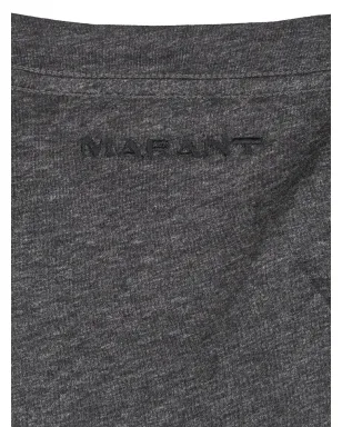 MARANT ÉTOILE ボタン付きTシャツ - グレー - サムネイル3