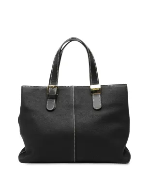 Burberry Pre-Owned 20th Century Leather トートバッグ - サムネイル1