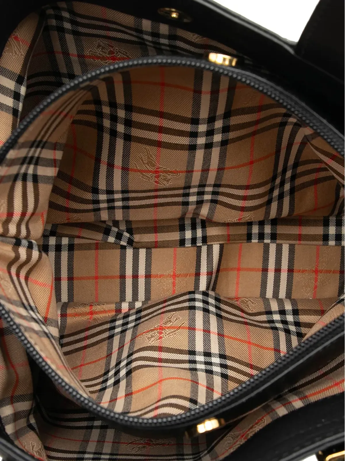 Burberry Pre-Owned 20th Century Leather トートバッグ - 画像5