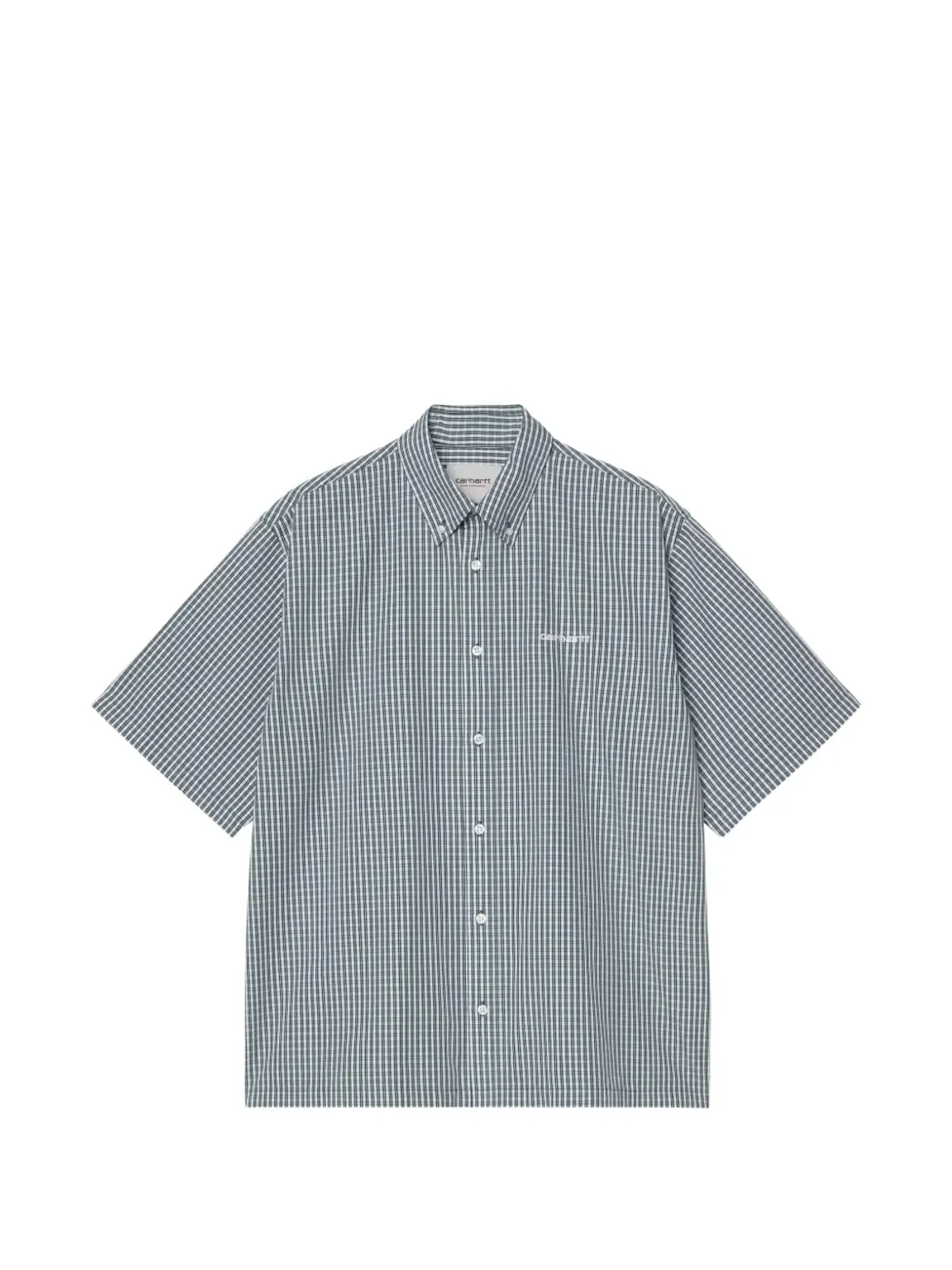 Carhartt WIP グロフ ボタン留め チェックシャツ - Blue - 画像1