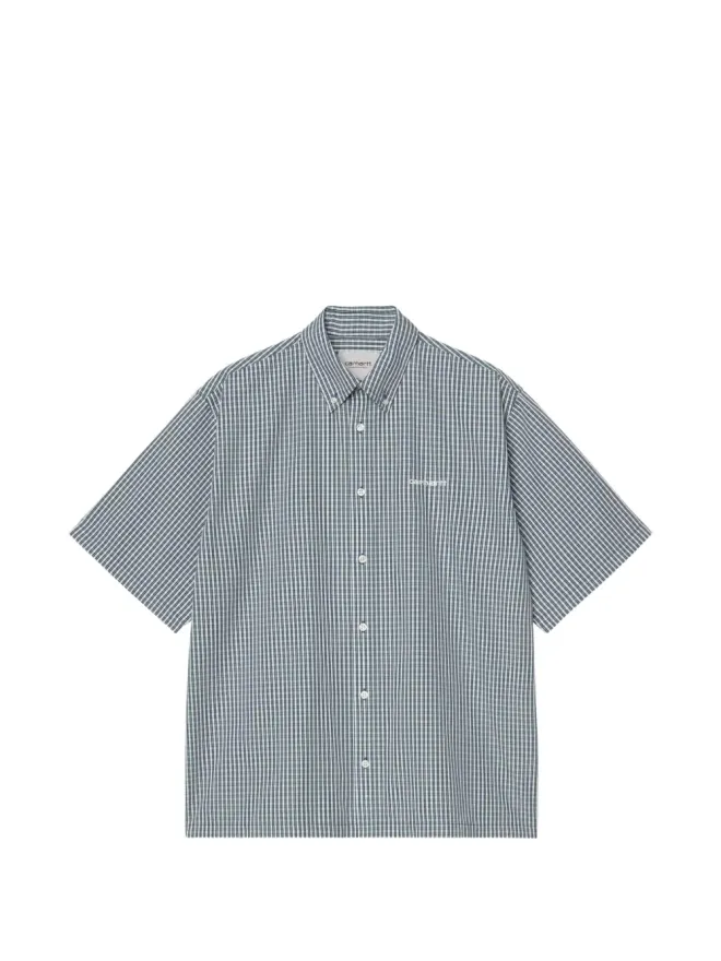 Carhartt WIP Carhartt WIP グロフ ボタン留め チェックシャツ - Blueの商品画像