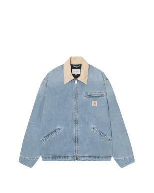 Carhartt WIP ジップ付き胸ポケット デニムジャケット - ブルー - サムネイル1