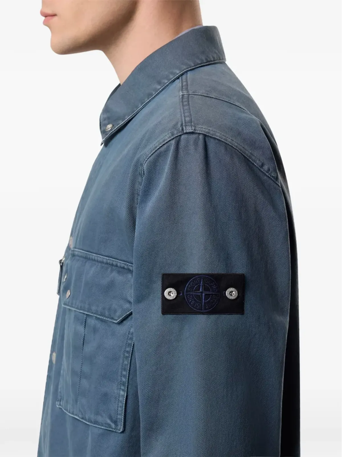 Stone Island ジップポケット付きコットンシャツ - 画像2