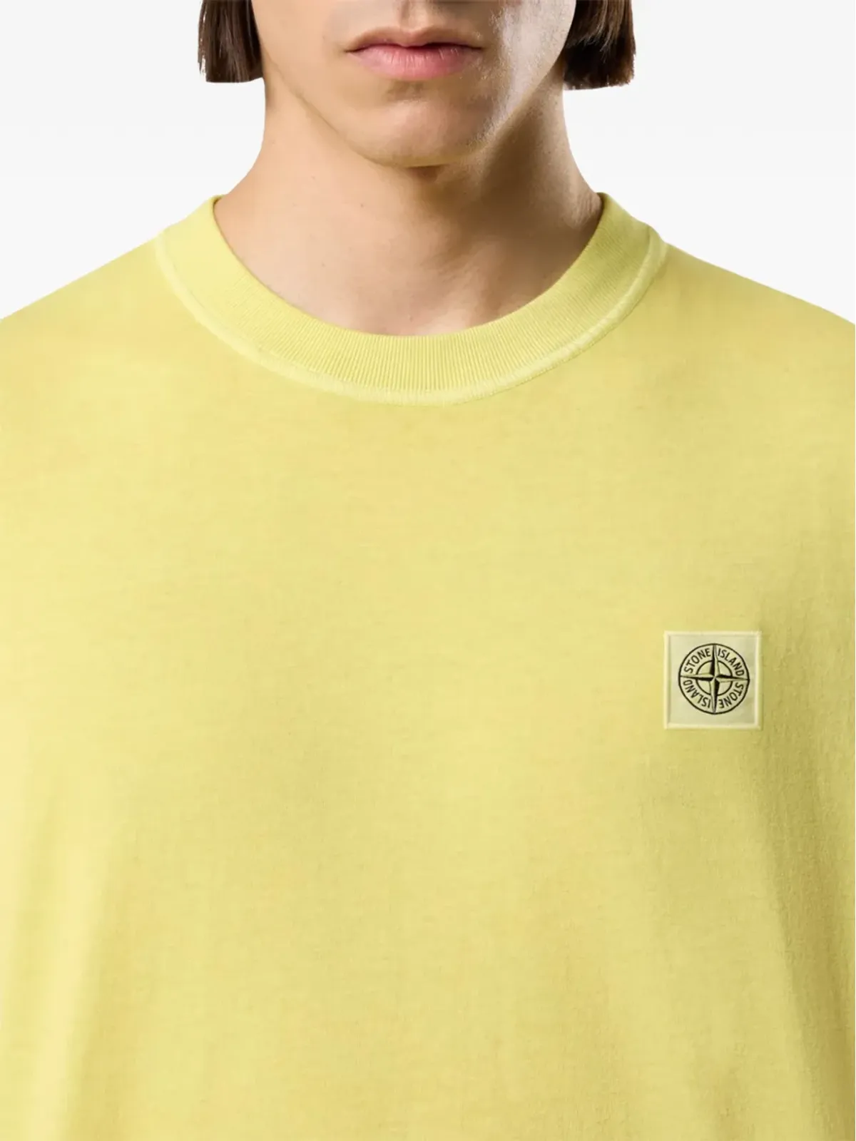 Stone Island ショートスリーブTシャツ - イエロー - 画像3