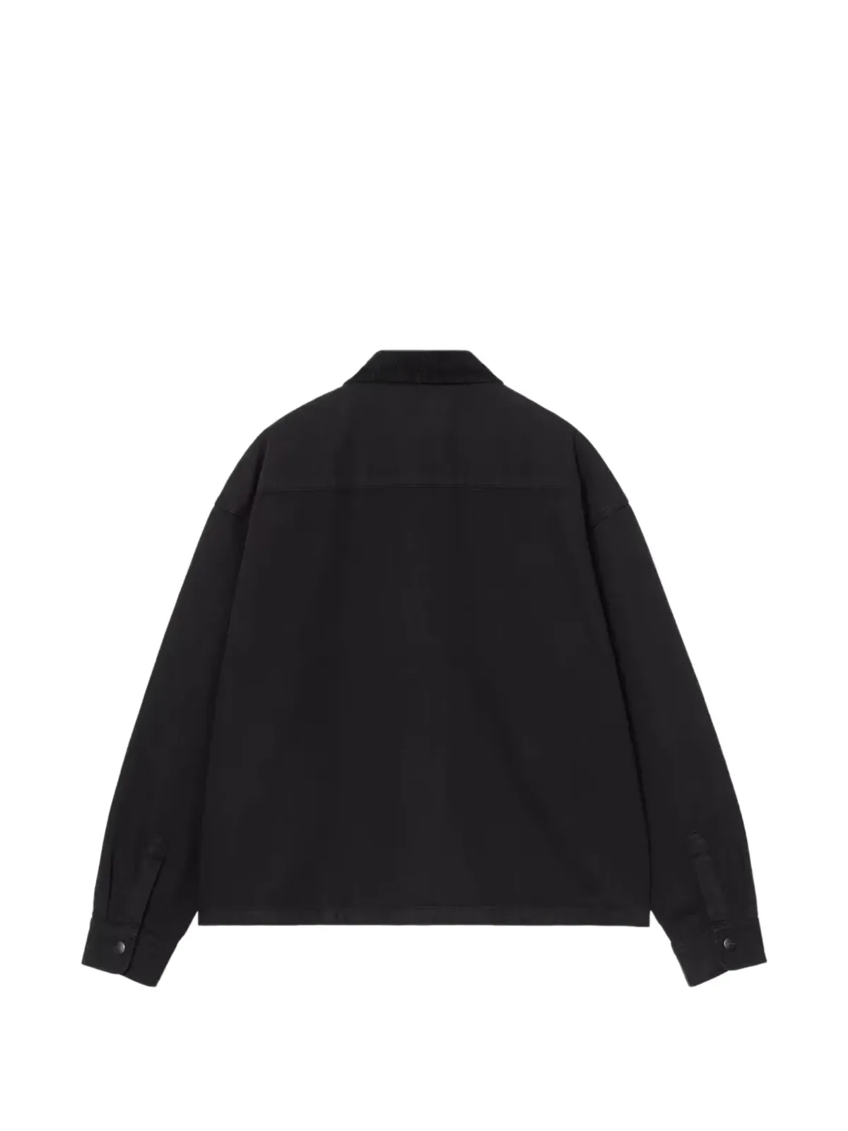 Carhartt WIP Prescott コーデュロイ襟 シャツジャケット - ブラック - 画像2