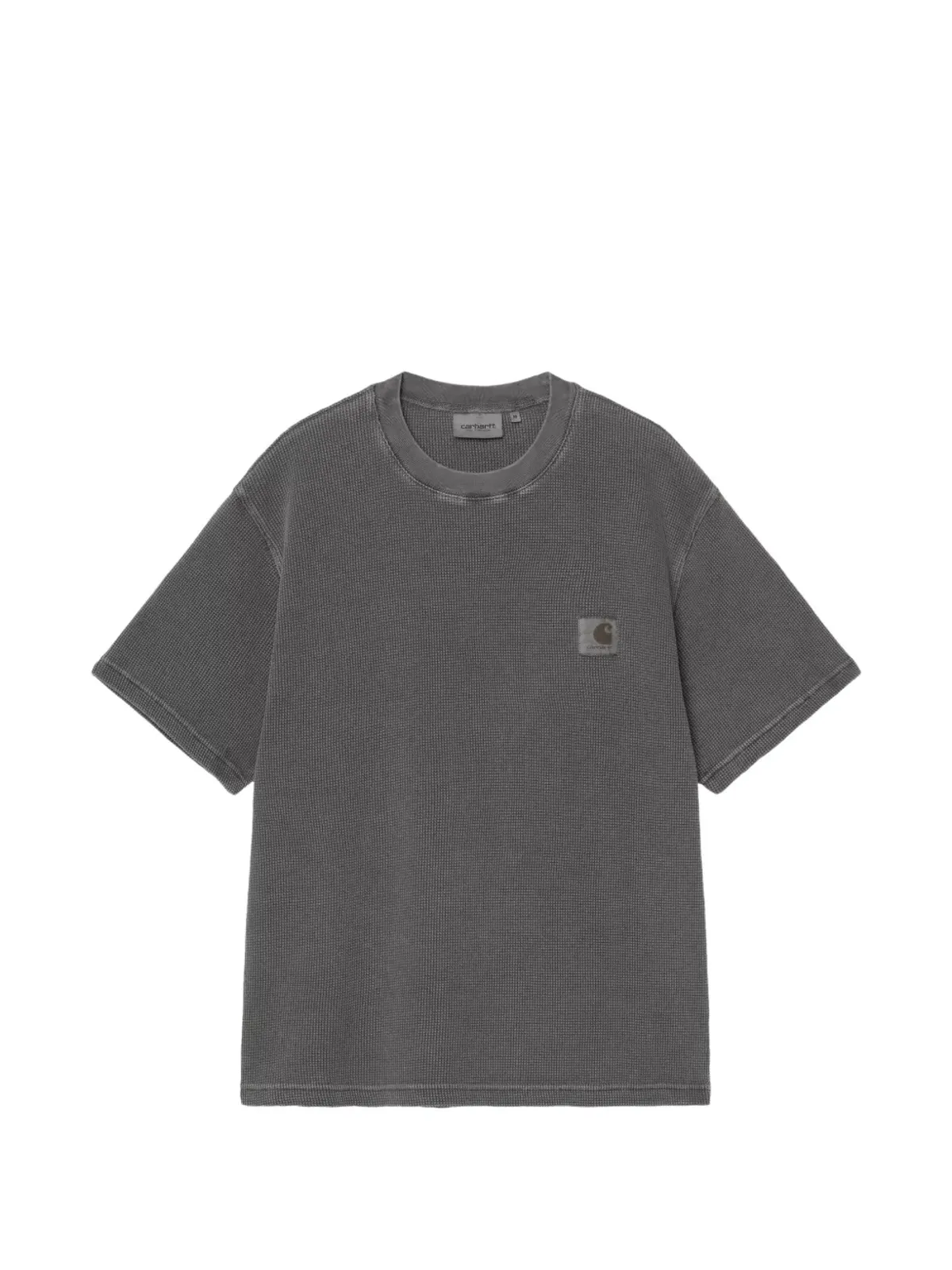 Carhartt WIP ネルソン ワッフル Tシャツ グレー - 画像1