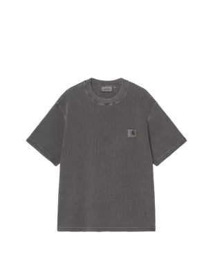 Carhartt WIP ネルソン ワッフル Tシャツ グレー - サムネイル1