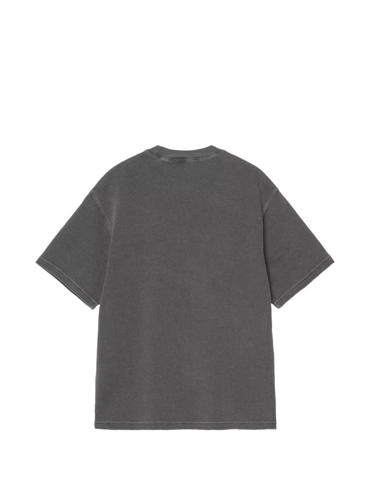 Carhartt WIP ネルソン ワッフル Tシャツ グレー - 画像2
