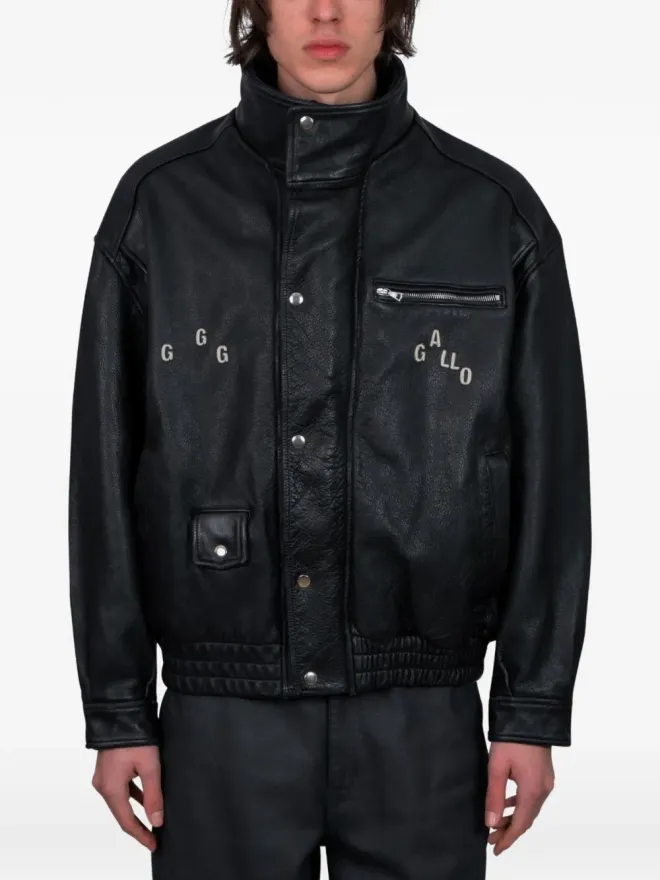PALY HOLLYWOOD PALY HOLLYWOOD レザーボンバージャケットの商品画像