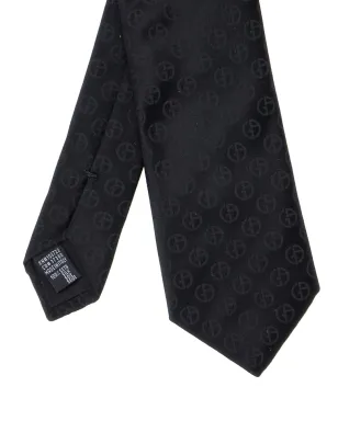 Giorgio Armani tona-logoネクタイ - サムネイル2