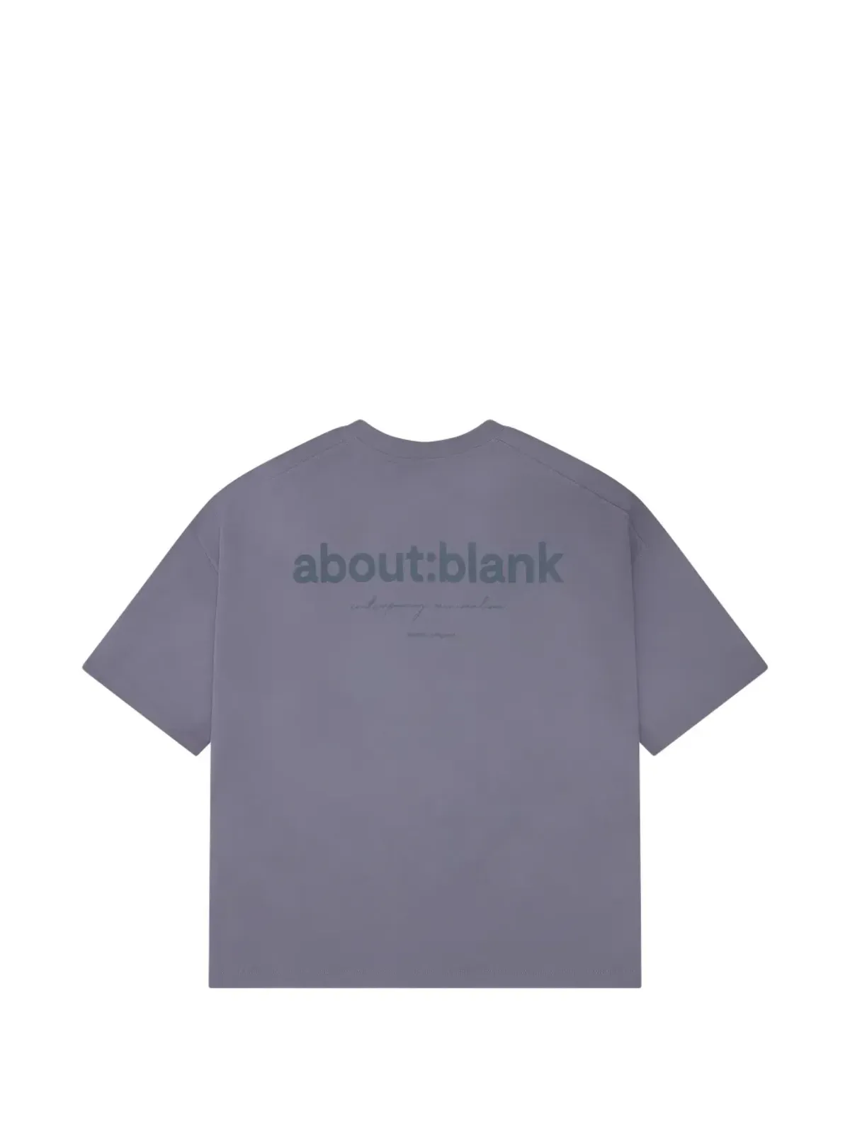 ABOUTBLANK ボックスフィット Tシャツ - 画像2