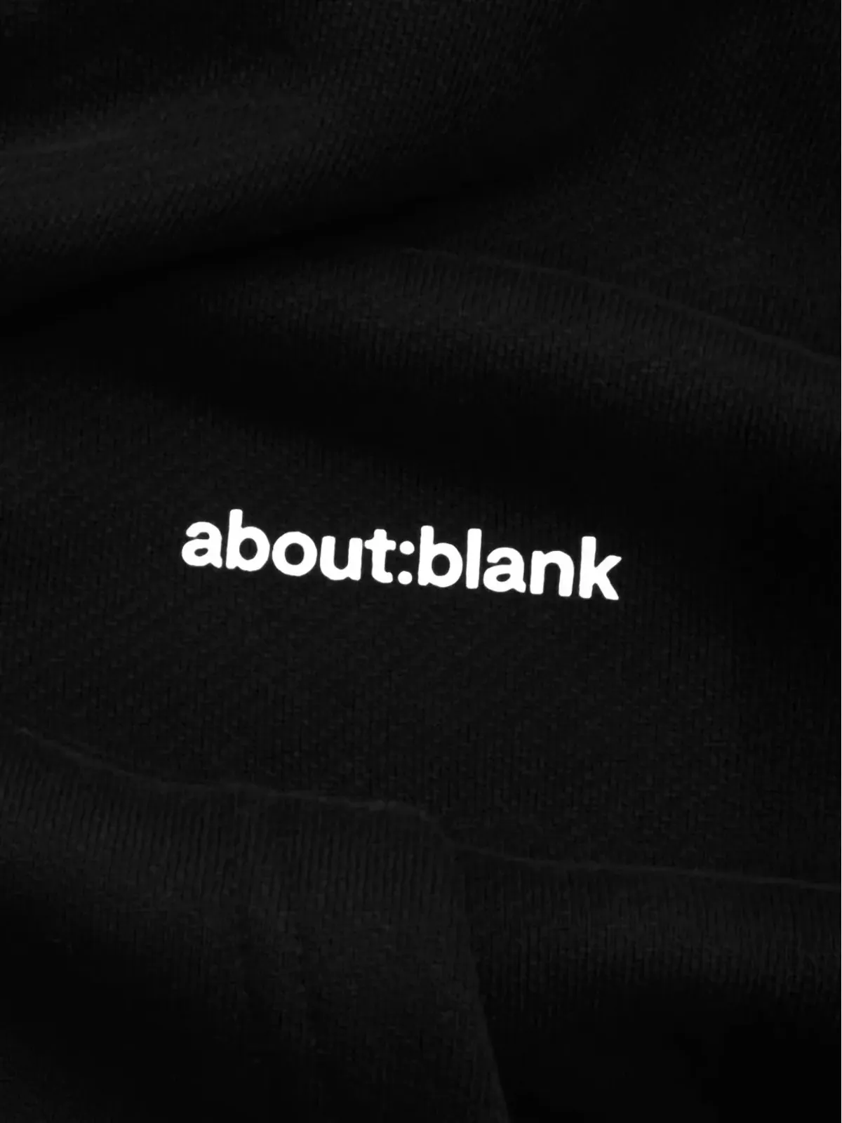 ABOUTBLANK logo-print hoodie - Black - 画像3
