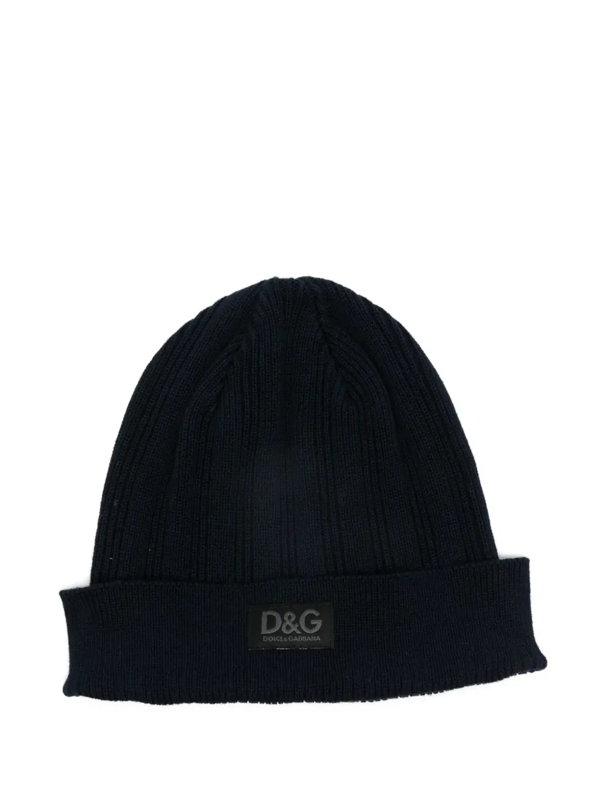 Dolce & Gabbana Pre-Owned ロゴパッチ付きビーニー - 画像1