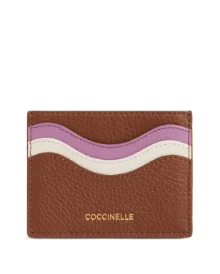 Coccinelle Nami wave-detail wallet - Brown - サムネイル1