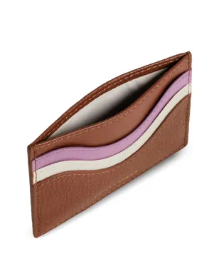 Coccinelle Nami wave-detail wallet - Brown - サムネイル3