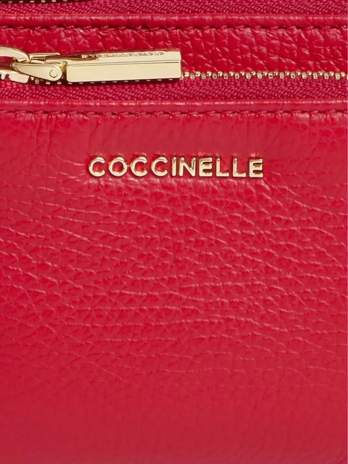 Coccinelle ジップアップレザー財布 - 画像4