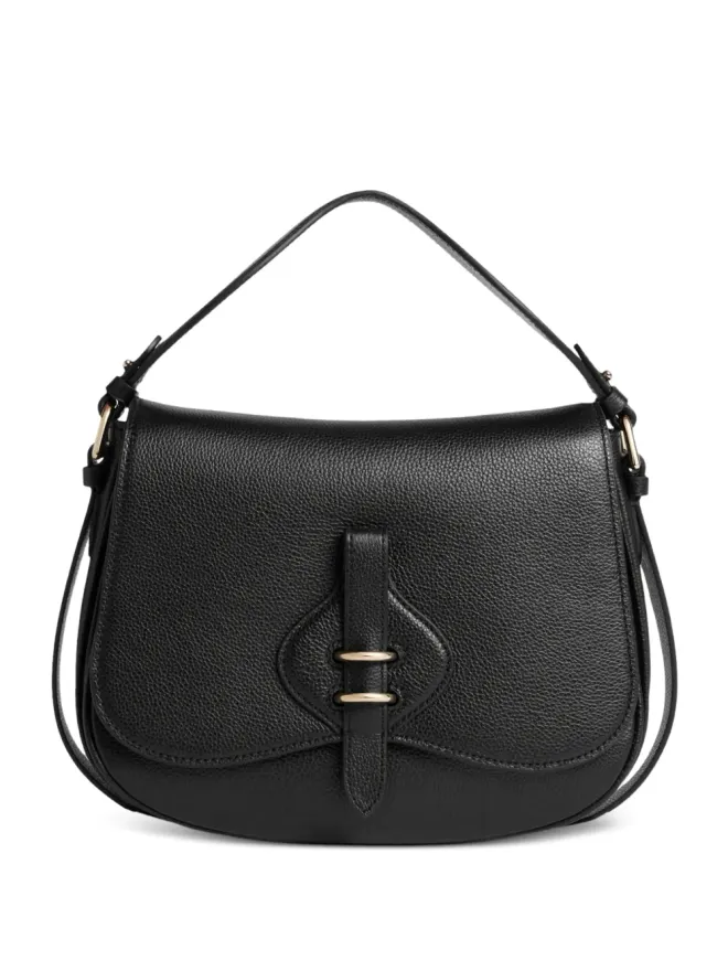 Coccinelle Coccinelle Mavery レザー ミディアムショルダーバッグ - ブラックの商品画像