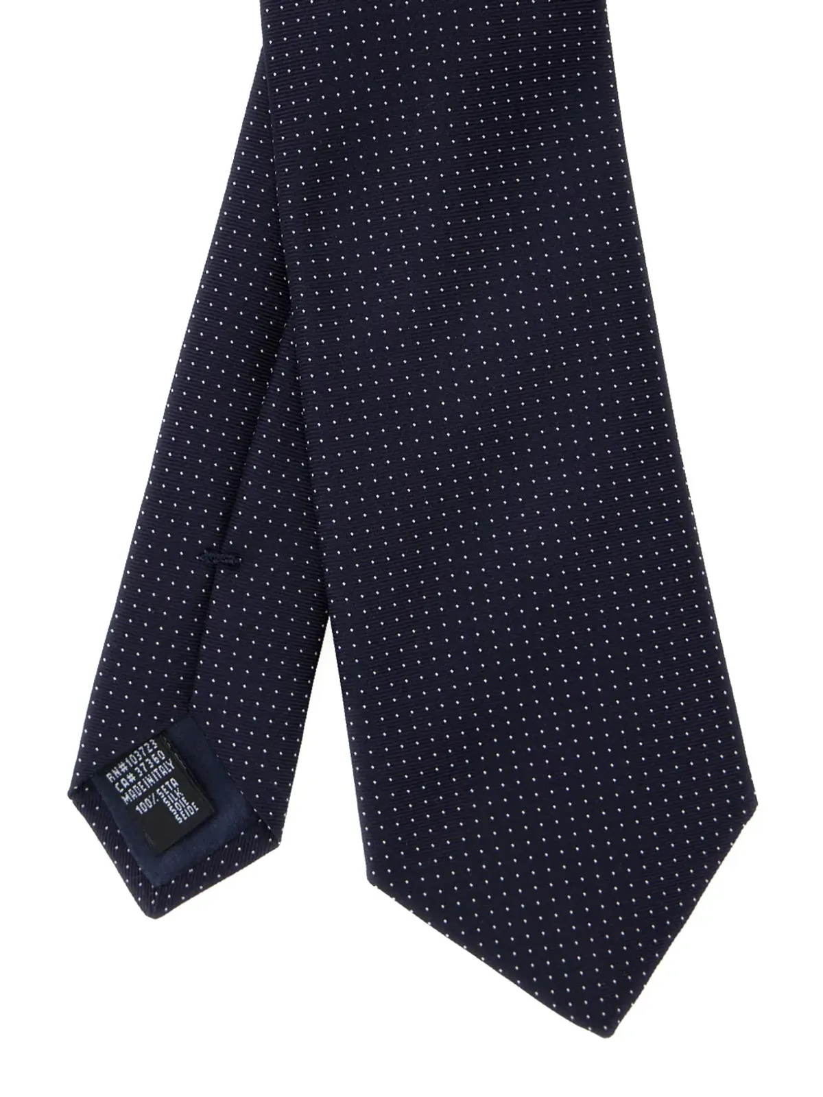 Giorgio Armani ポルカドットタイ - Blue - 画像2