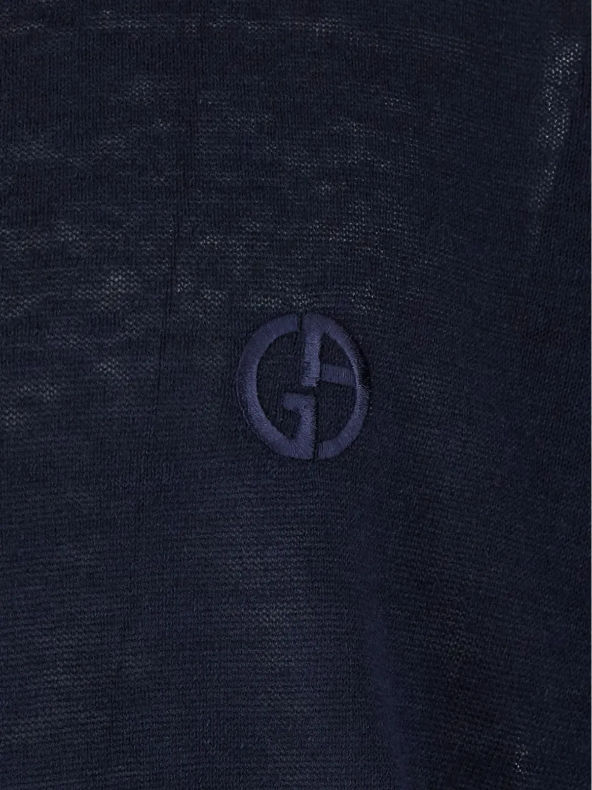 Giorgio Armani 刺繍ピケTシャツ - 画像3