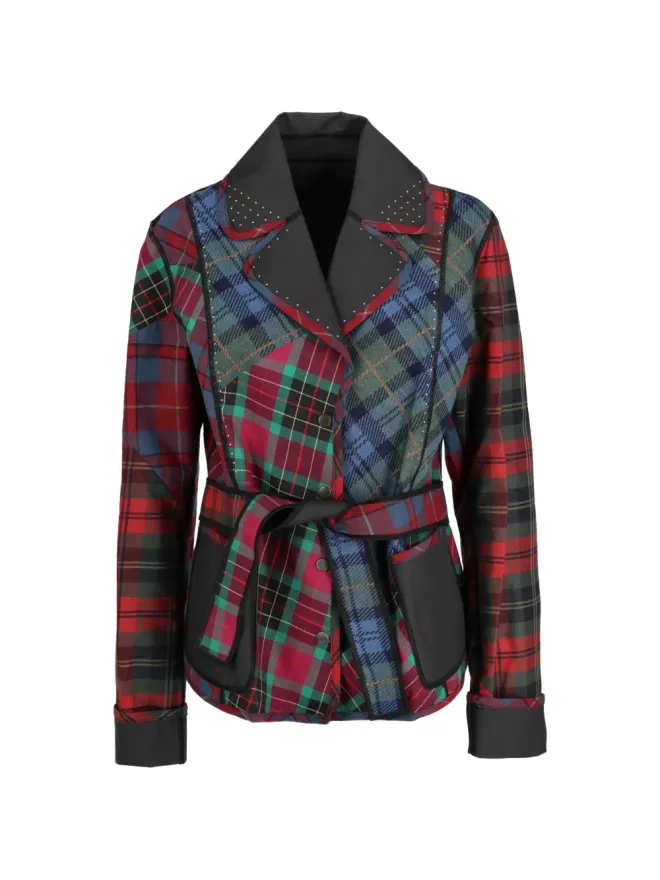 Mondrian Mondrian パッチワークスタッズジャケットの商品画像