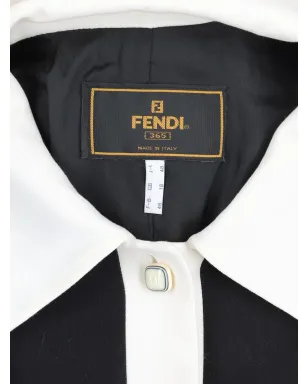 Fendi Pre-Owned ポケットボタンジャケット ブラック - サムネイル5