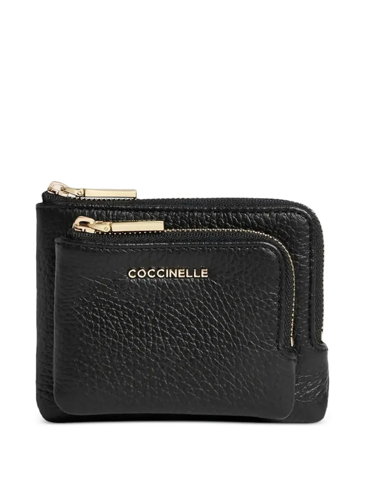 Coccinelle ロゴアップリケレザーウォレット - 画像1