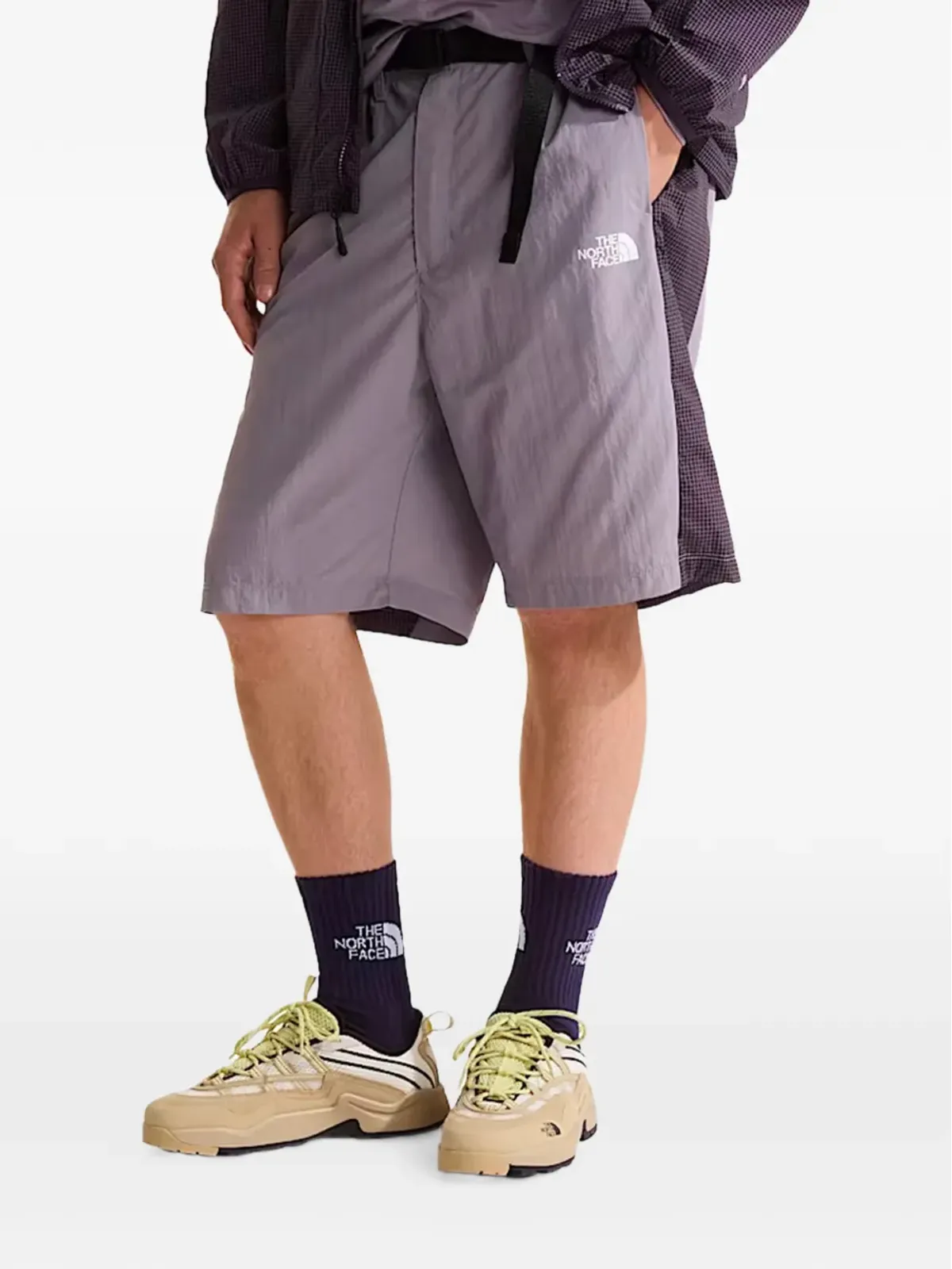 The North Face チェックパネルショーツ - 画像2