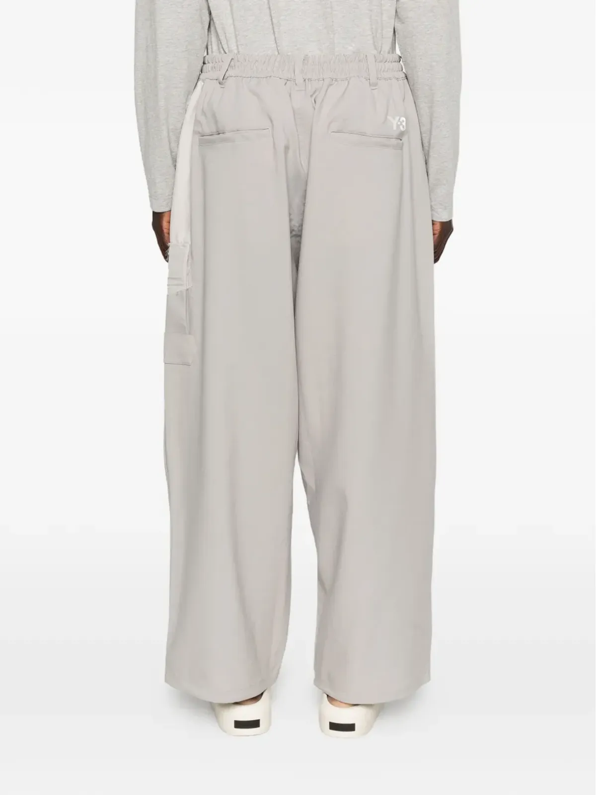 Y-3 ドローコード付きマルチポケットパンツ - 画像4
