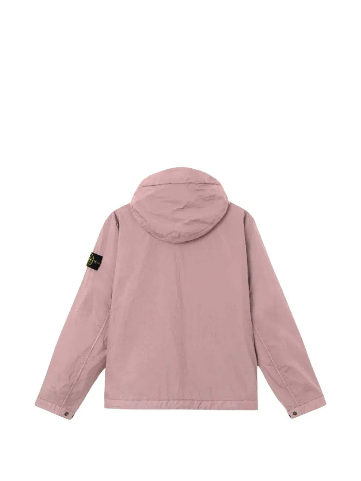 Stone Island フード付きロゴパッチジャケット - 画像3
